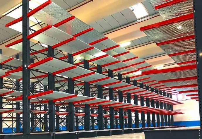 rack cantilever charge lourde