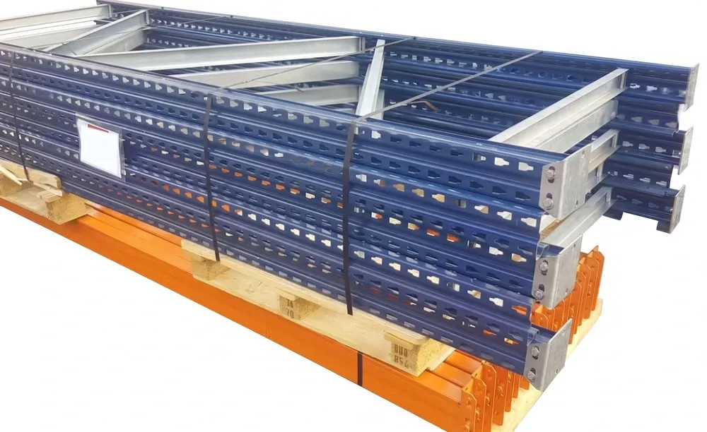 [LOT.MECALUX.5.6500.1000.24.3300] Rayonnage à palettes Occasion MECALUX  – 5 échelles 6500 mm x 1000 mm – Sol +3