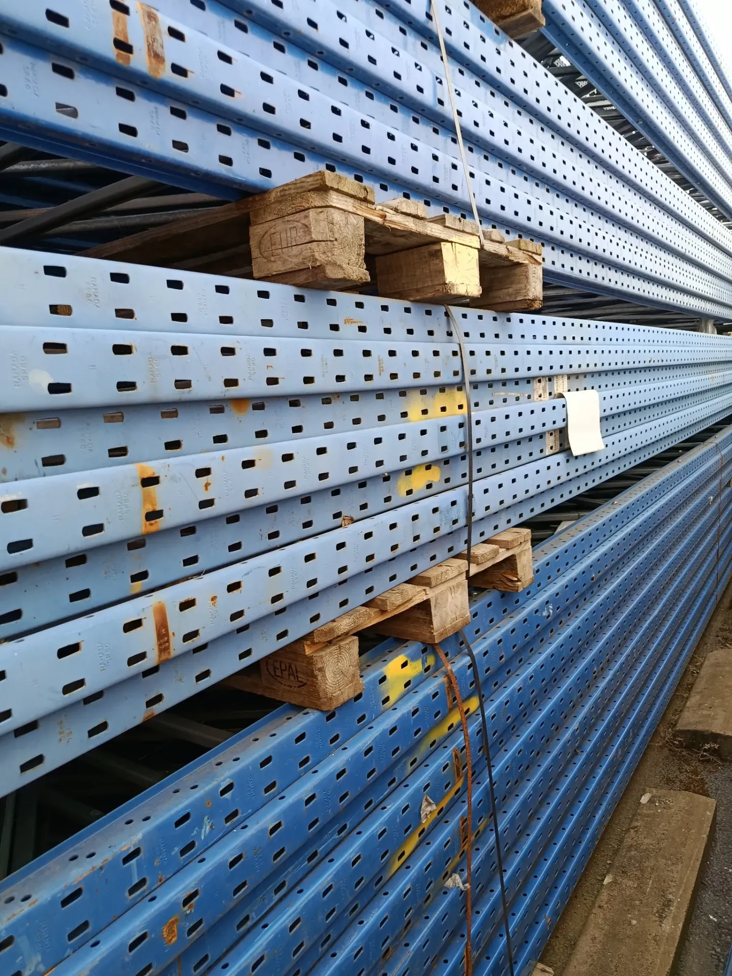 [LOT.RAMADA.10.4500.1100.54.3400] Rayonnage à palettes RAMADA Occasion - 10 Echelles 4500 MM X 1100 MM Sol +3