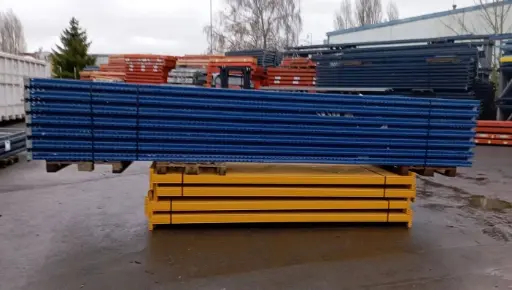 [LOT.JUNGHEINRICH.13.5500.1000.80.3300-1.5T] Rayonnage à palettes Occasion JUNGHEINRICH  - 13 Echelles 5500 mm X 1000 mm 